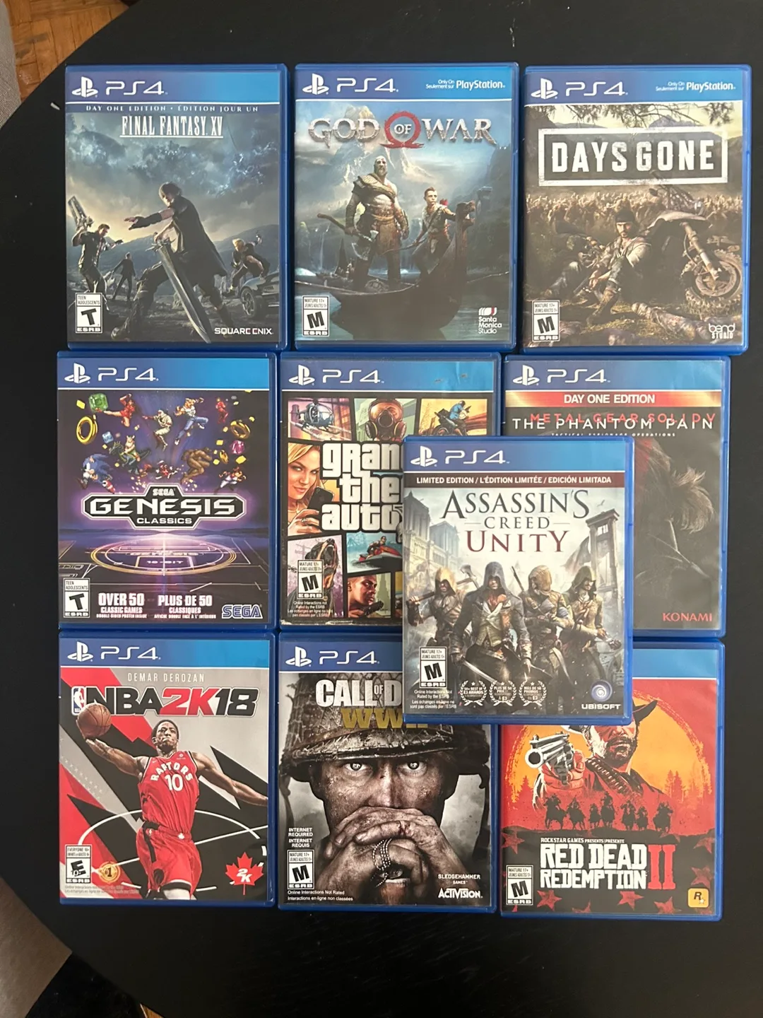 PS4 Slim with 10 Games and 2 Controllers image indicator(2)