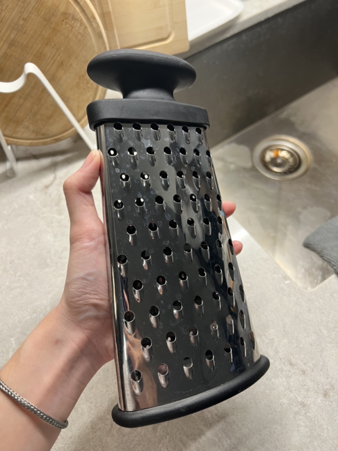 Stainless Steel Handheld Grater