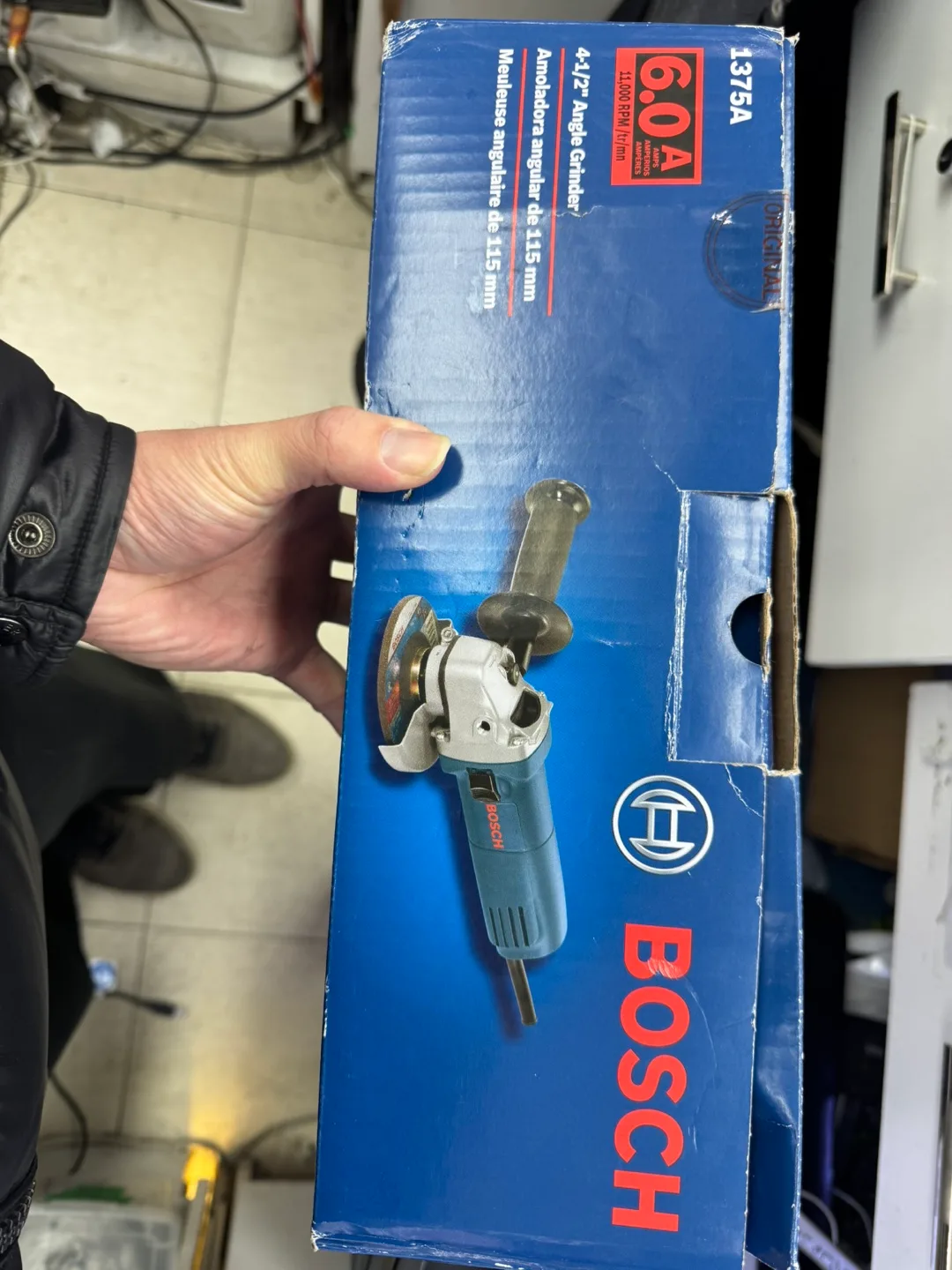 Bosch 1375A 4-1/2" Angle Grinder