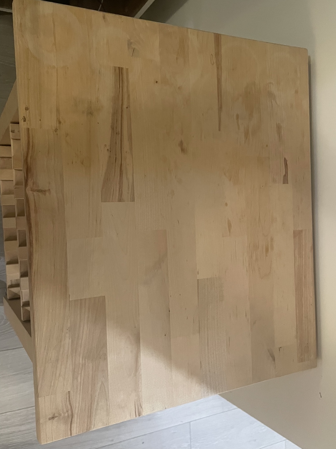 IKEA Wooden Kitchen Cart with Wheels - photo 3