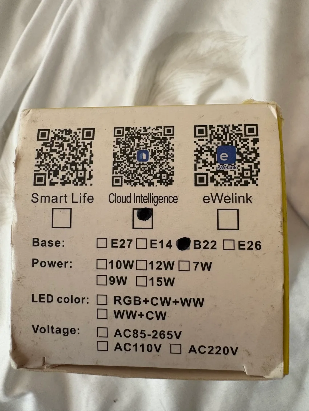 New Smart WiFi LED Bulb - eWelink - B22 Bayonet image indicator(3)