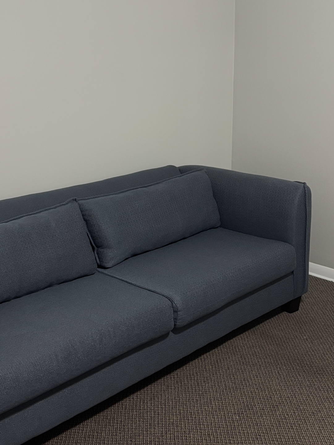 Modern Comfortable Blue Sofa - photo 5
