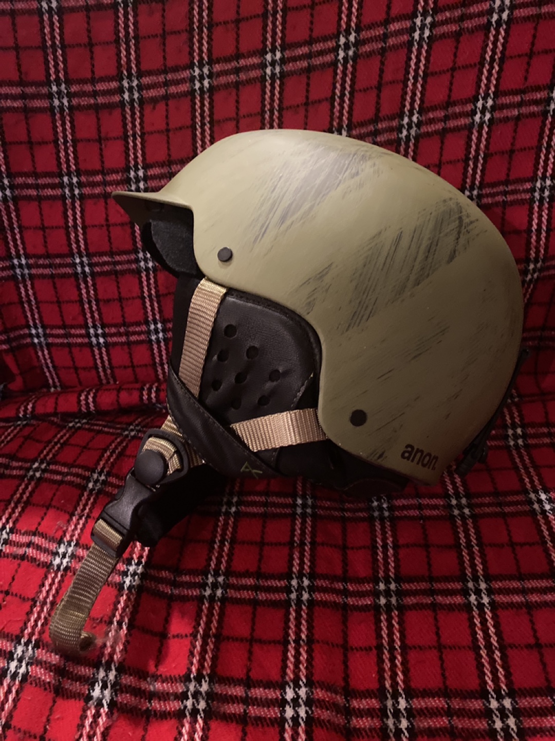 Anon Helmet - Olive Green