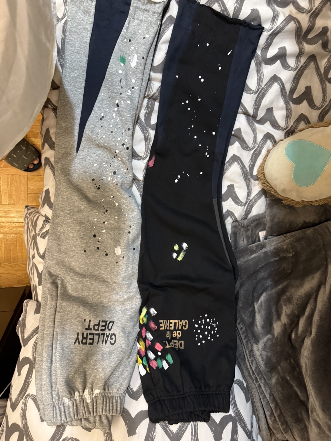 Gallery Dept. Paint Splatter Sweatpants - Two Pairs - photo 3