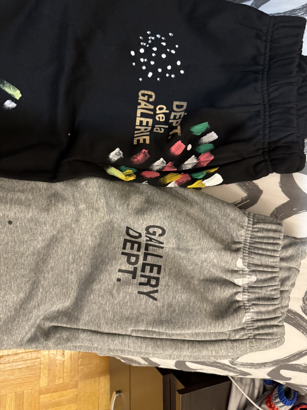 Gallery Dept. Paint Splatter Sweatpants - Two Pairs - photo 4