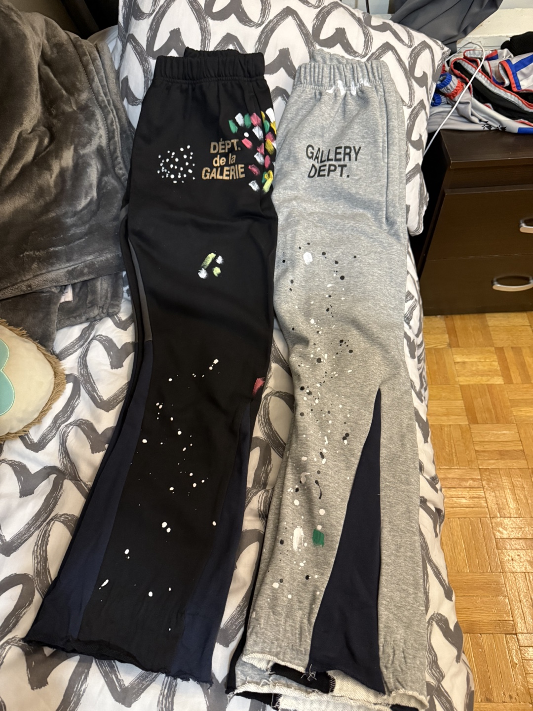 Gallery Dept. Paint Splatter Sweatpants - Two Pairs - photo 2