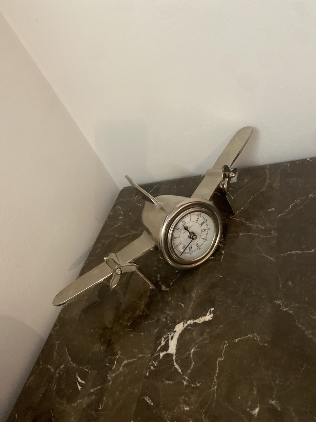 Airplane Shaped Clock - Desk Decor - photo 2