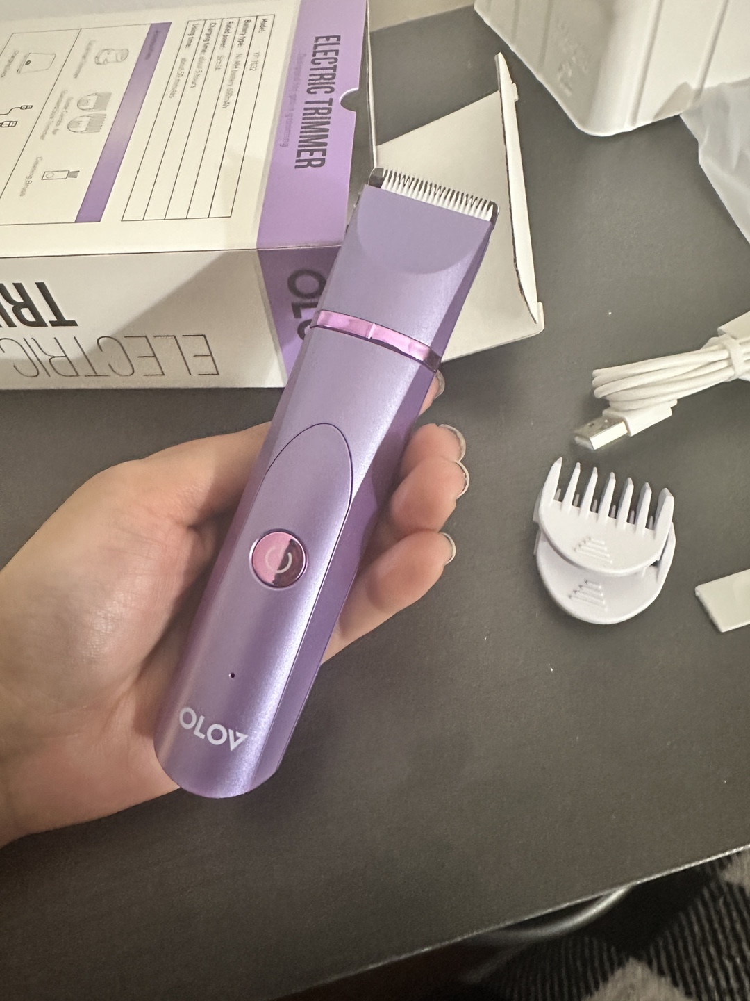 OLOV Electric Trimmer - Purple - photo 4