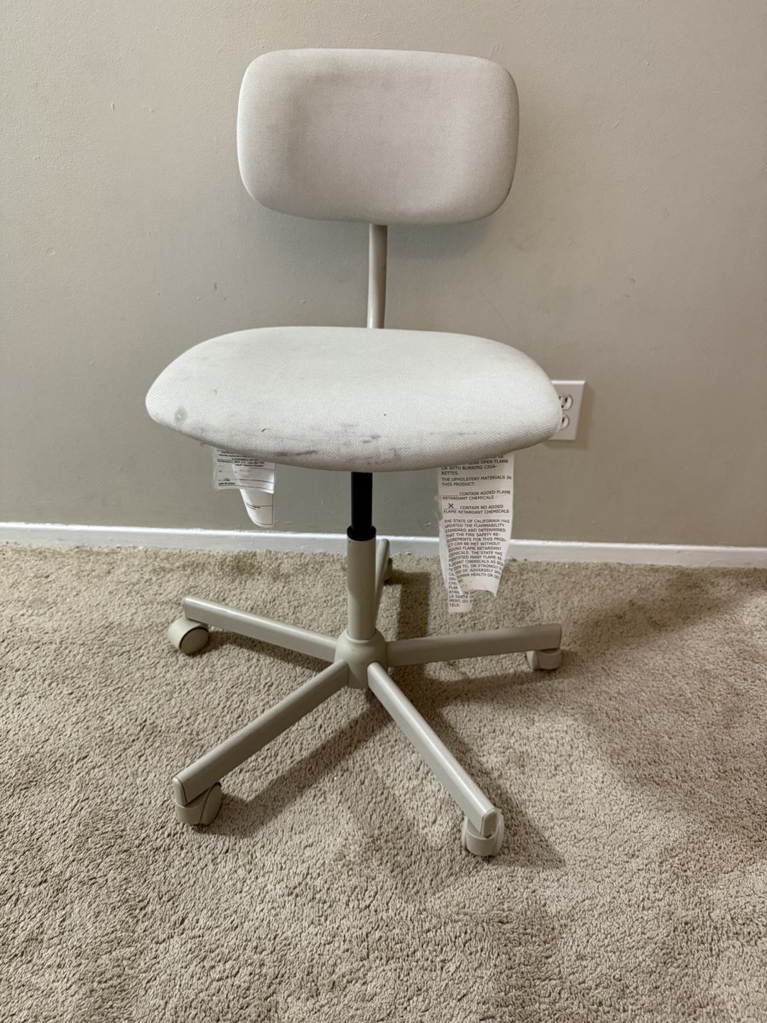 Used Office Chair - White