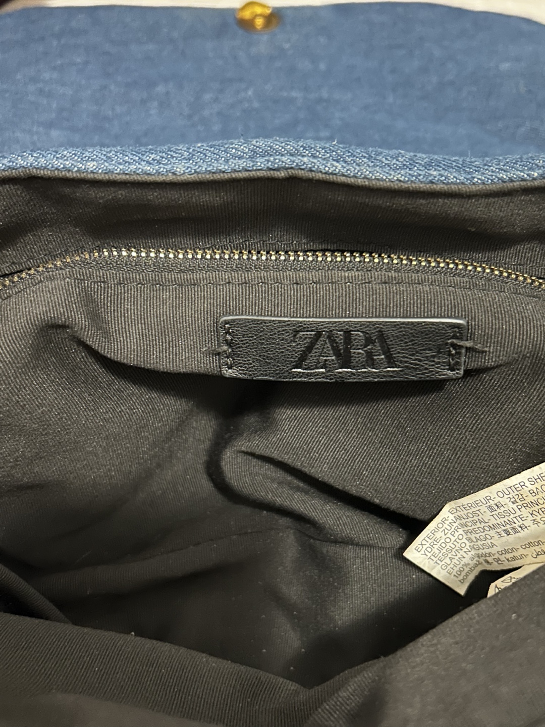 Zara Denim Chain Bag - photo 3