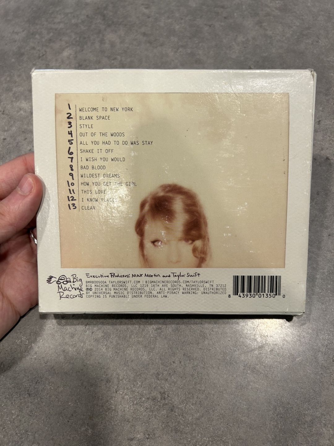 Taylor Swift - 1989 CD - photo 2