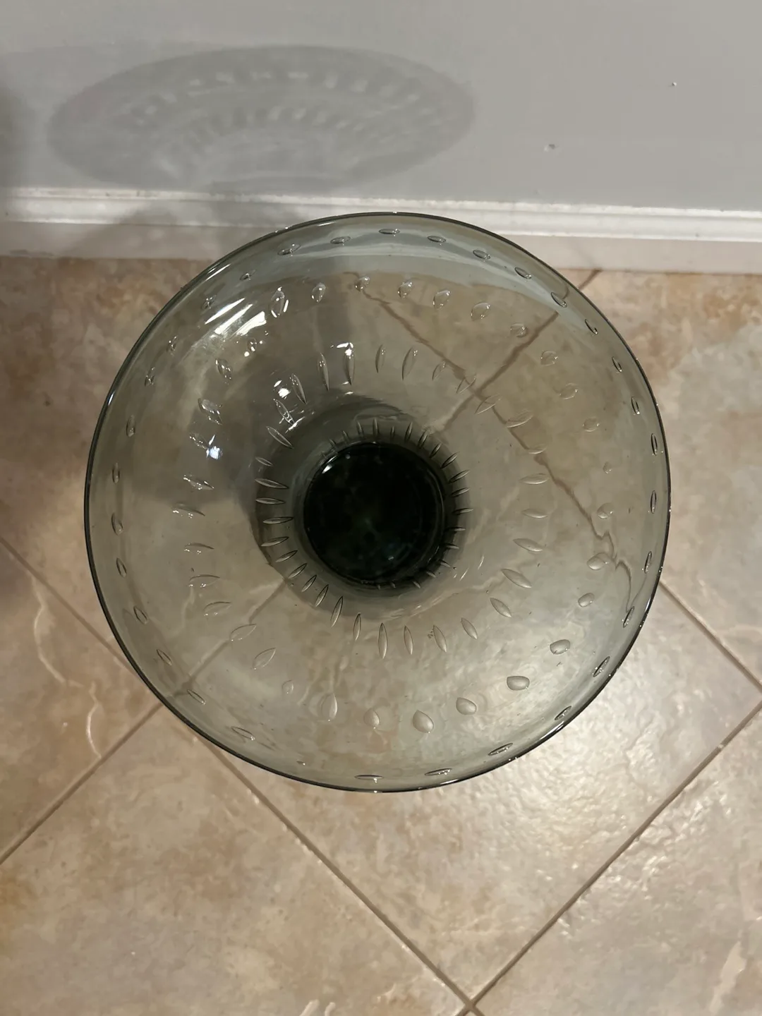 Rare vintage Blenko Rainbow Erickson tall art glass vase MCM image indicator(4)