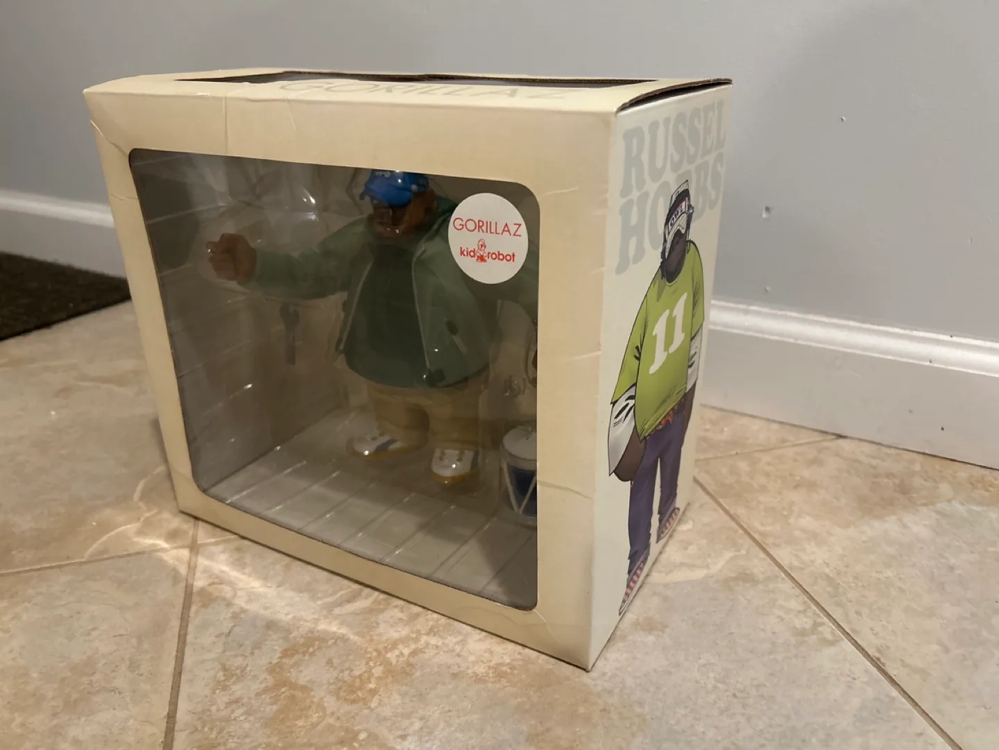 Gorillaz Russel Hobbs Kidrobot Figure - Unopened image indicator(2)