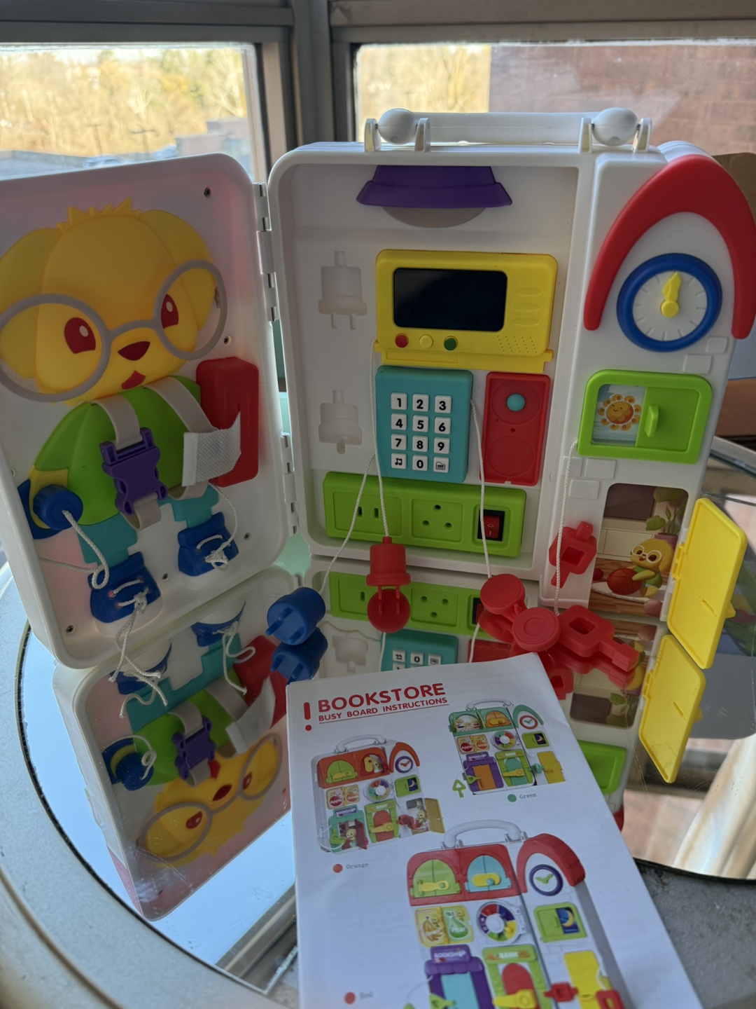 Bookstore Busy Board Educational Toy for Toddlers - photo 2