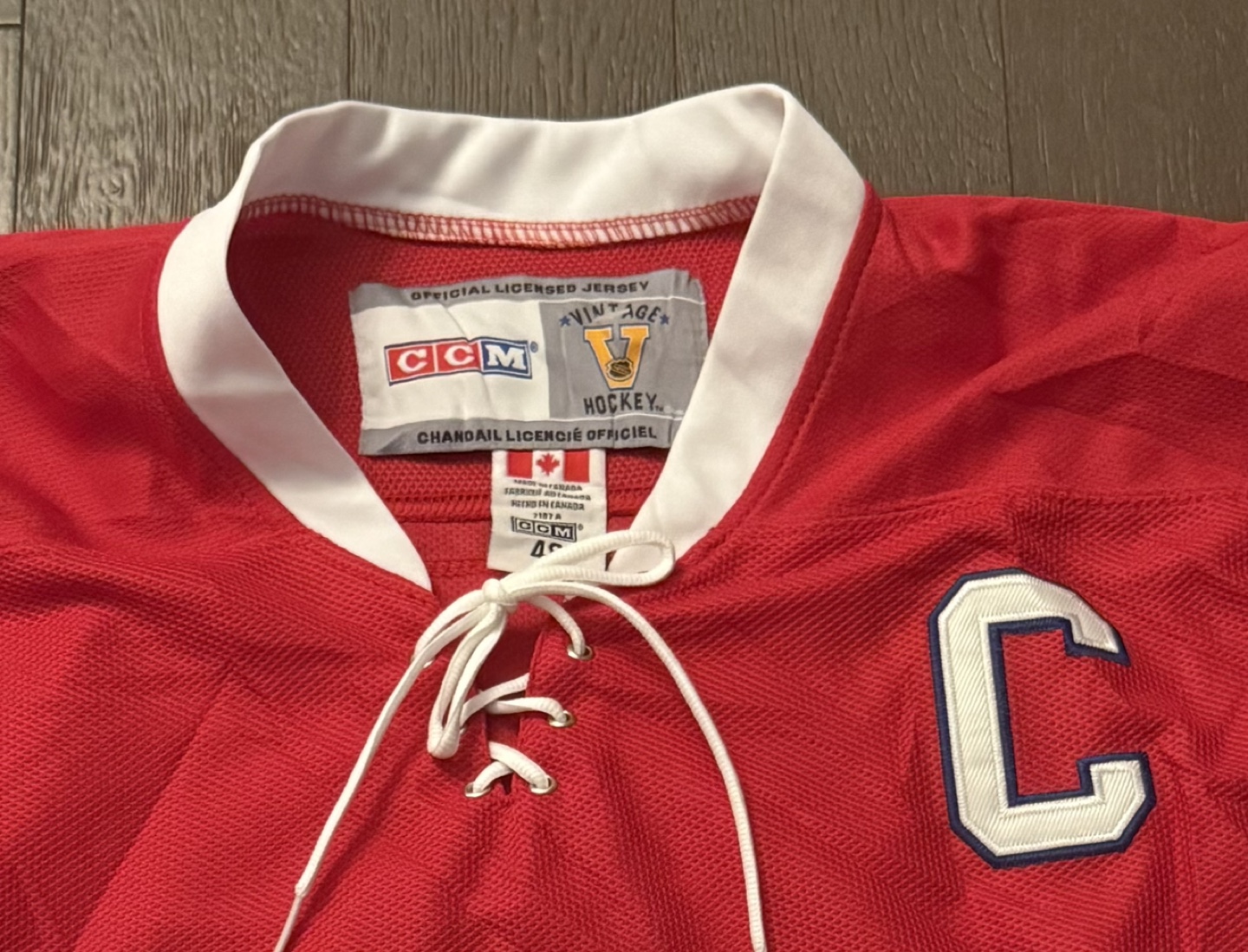 CCM Vintage Canadiens Richard #9 Jersey - photo 2