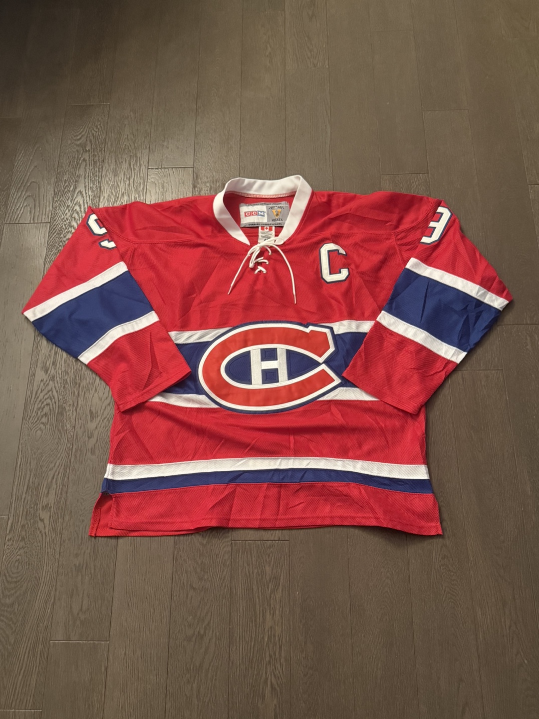 CCM Vintage Canadiens Richard #9 Jersey