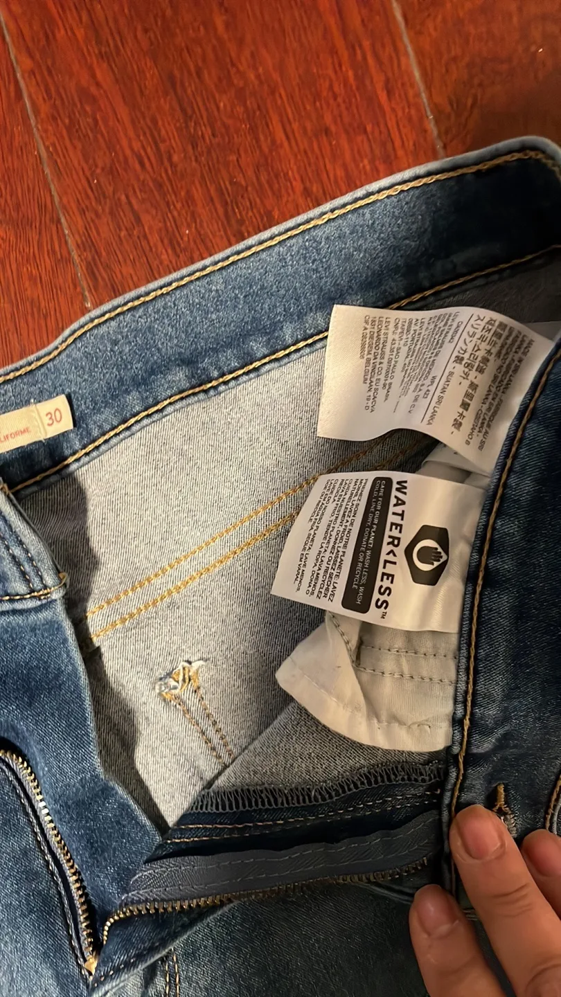 Levi's 720 High Rise Super Skinny Jeans - Size 30 image indicator(4)