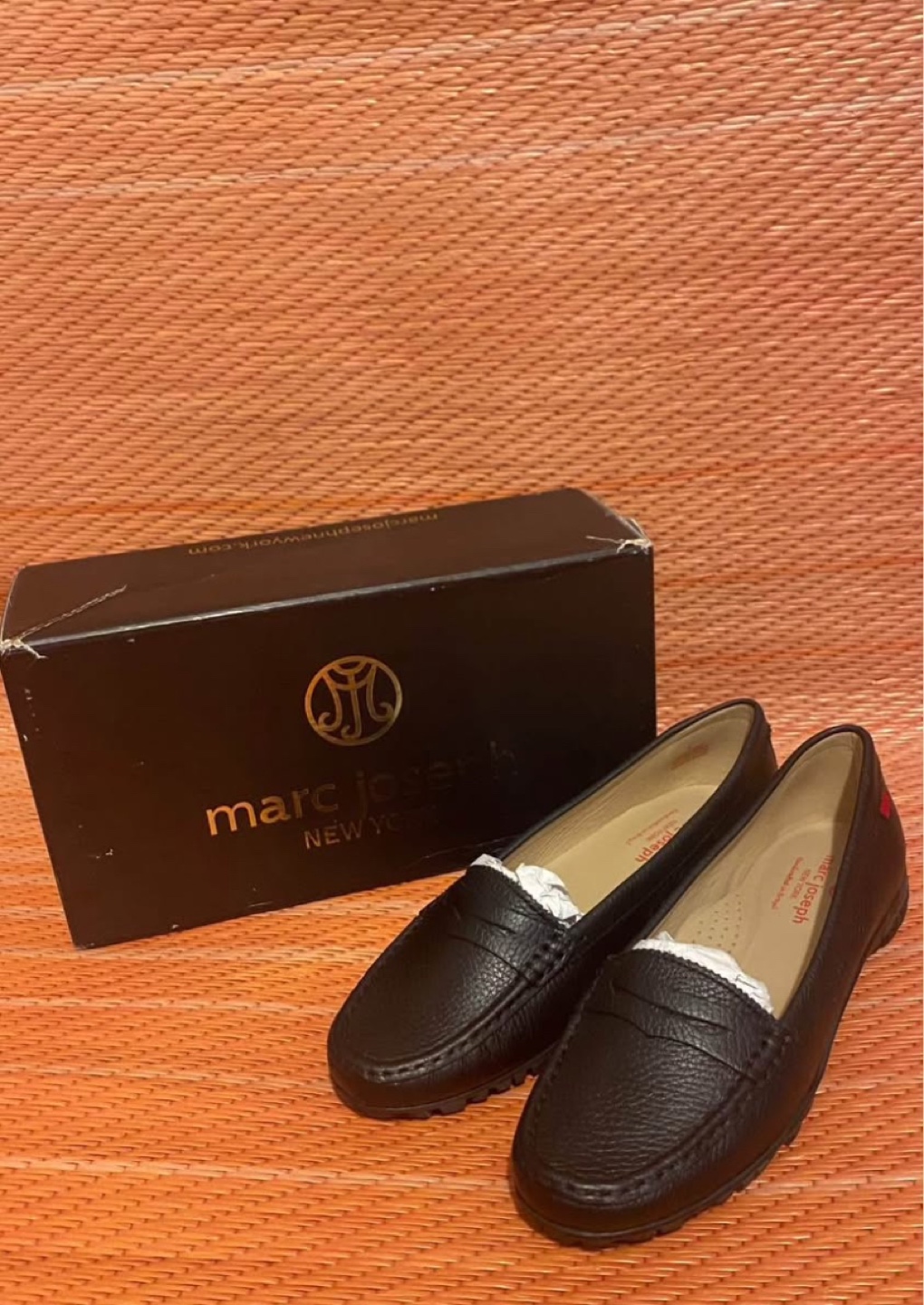 Marc Joseph Women's Black Leather