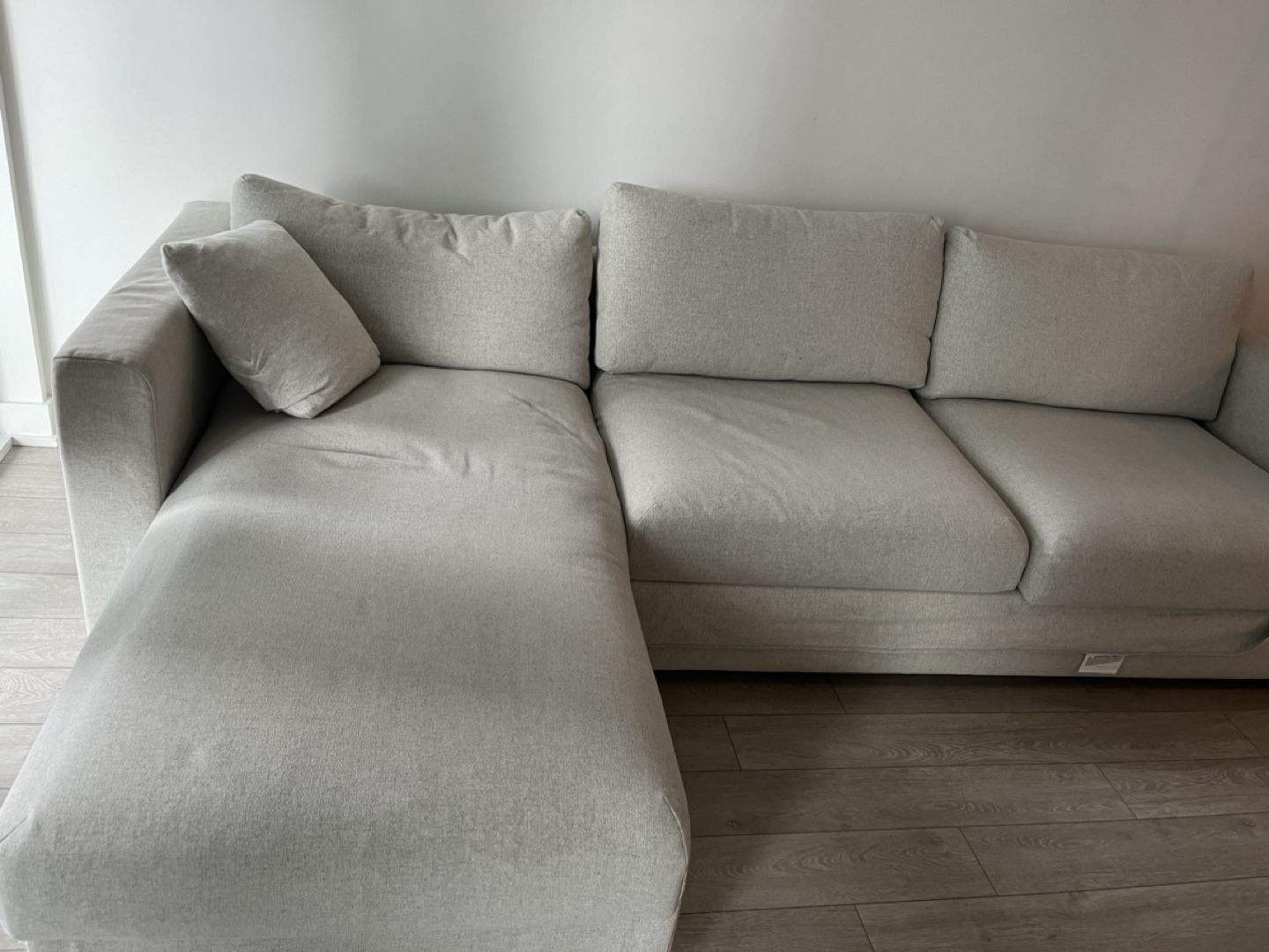 Beige Sectional Sofa - photo 2