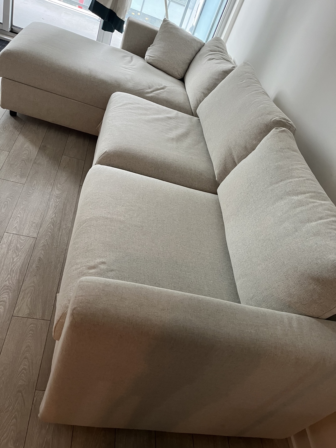 Beige Sectional Sofa