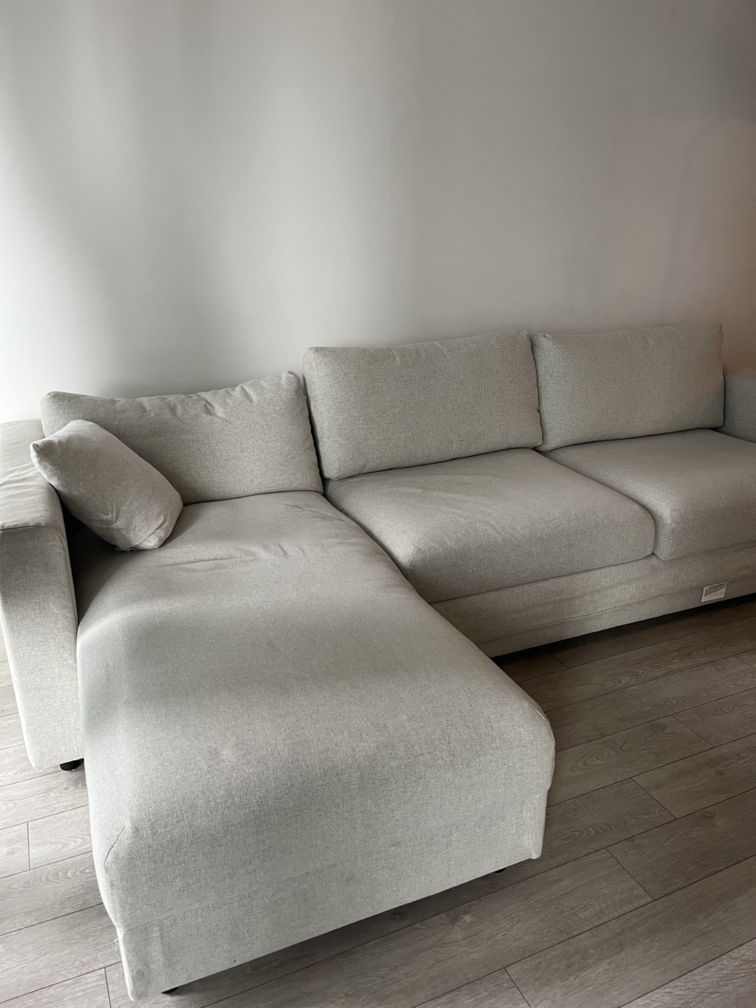 Beige Sectional Sofa - photo 3