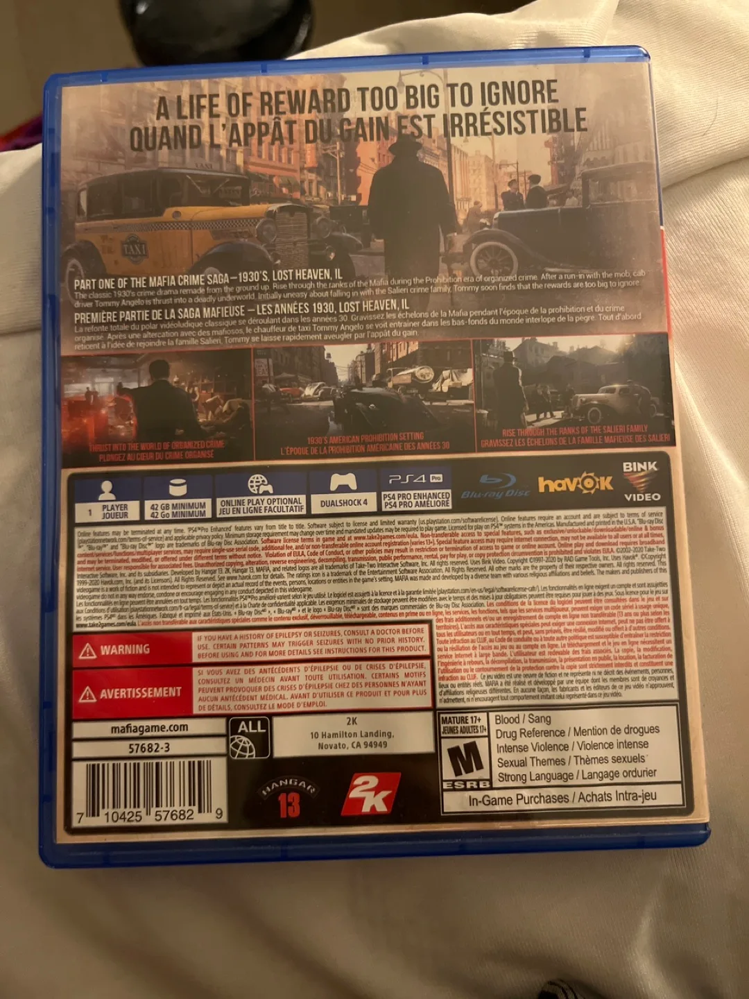 Mafia Definitive Edition PlayStation 4 image indicator(2)
