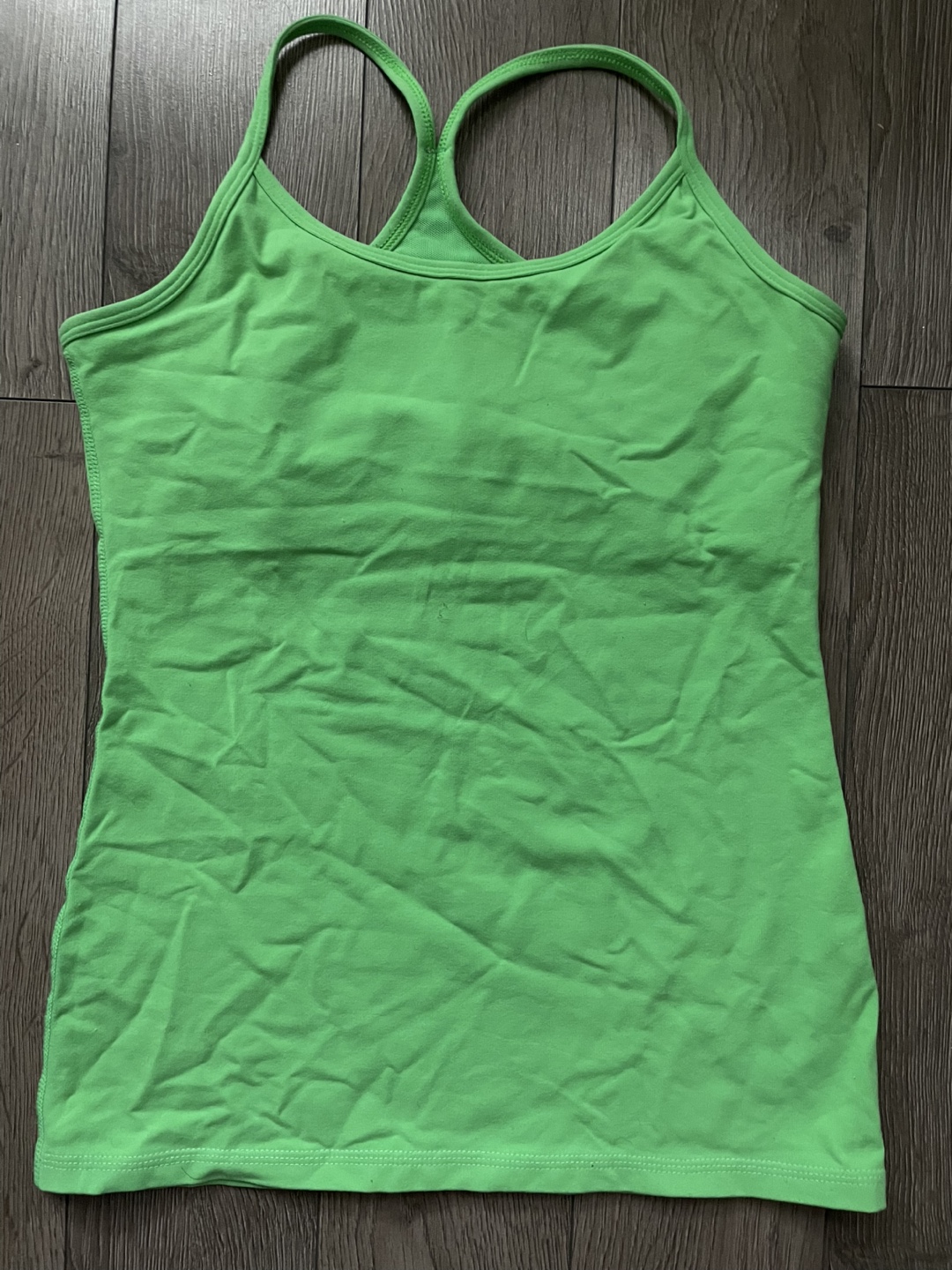 Lululemon Green Racerback Tank Top - Size 6 - photo 2