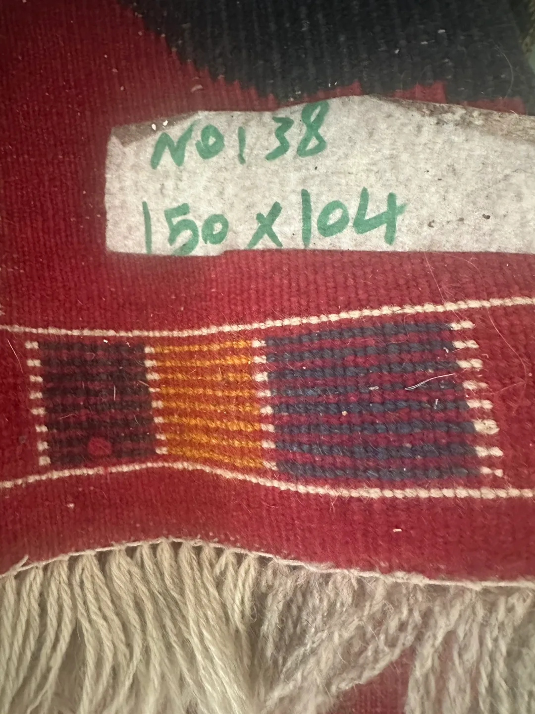 Handwoven Wool Rug - Unique Design image indicator(2)