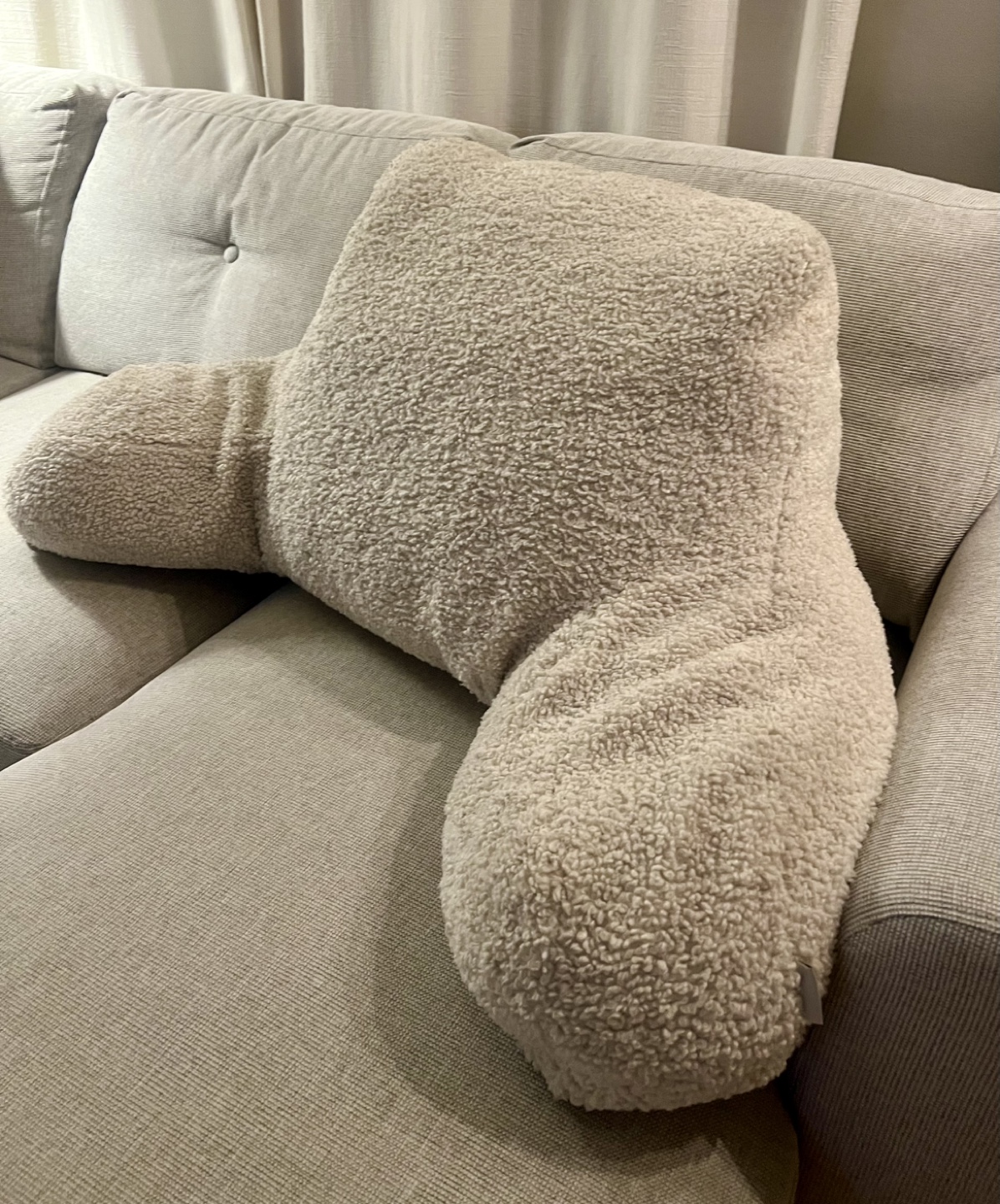 **USED BACK/READING PILLOW** - photo 2