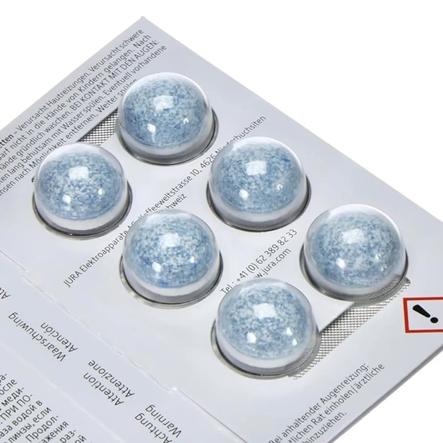 JURA 2-Phase Cleaning Tablets for Espresso Machine image indicator(6)
