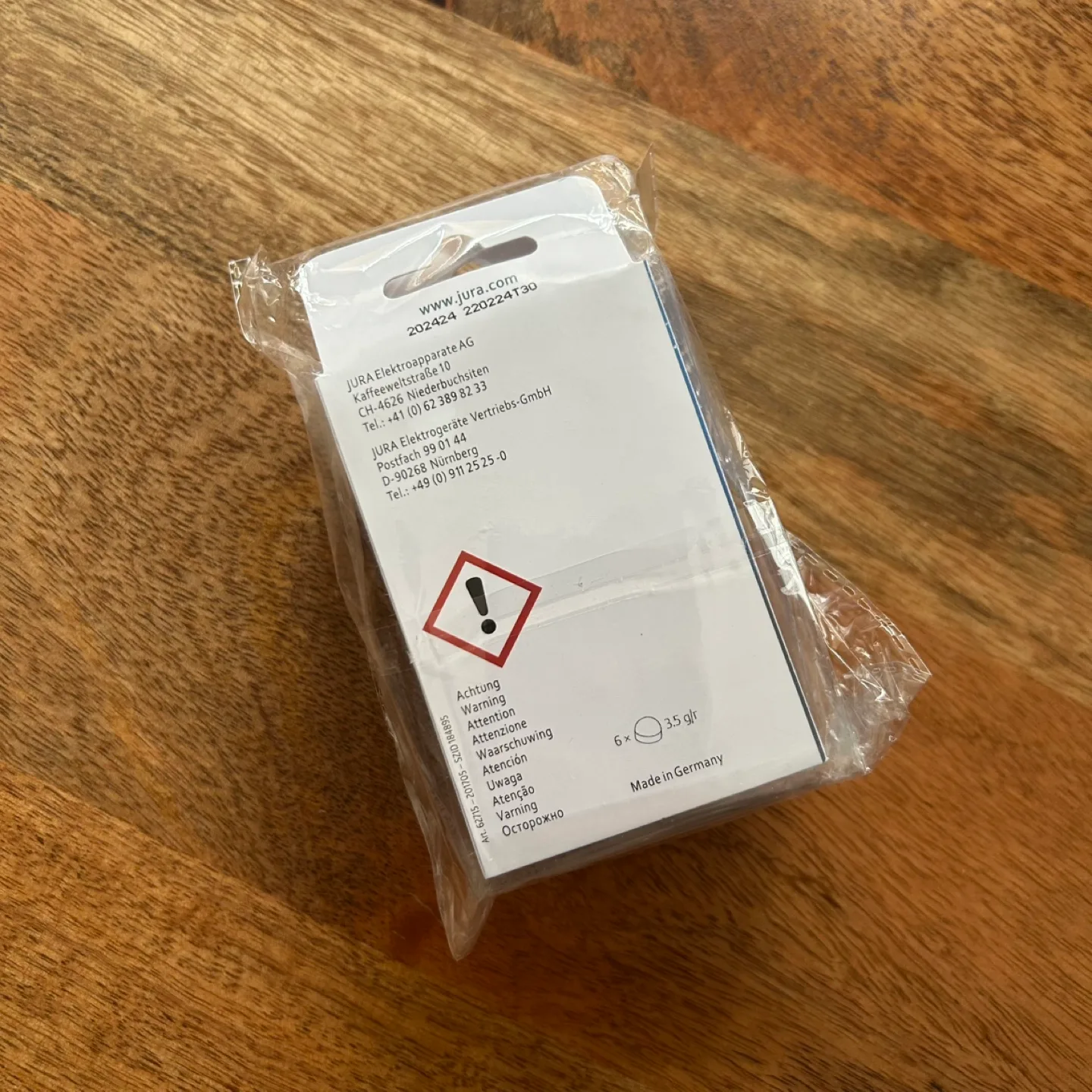 JURA 2-Phase Cleaning Tablets for Espresso Machine image indicator(4)