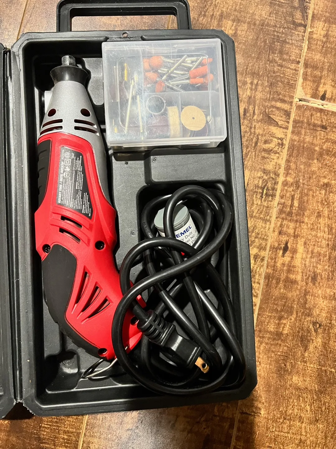 Hyper Tough Rotary Tool Kit with 106 Accessories thumbnail