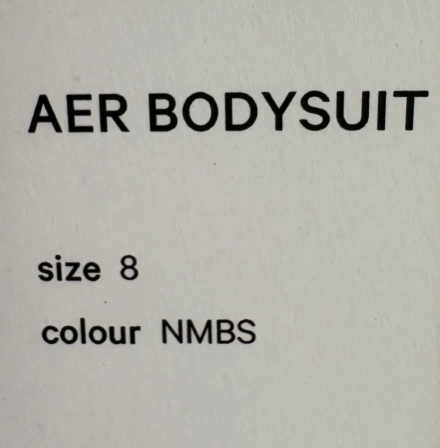 Lululemon Lab AER Bodysuit Size 8 NMBS image indicator(7)