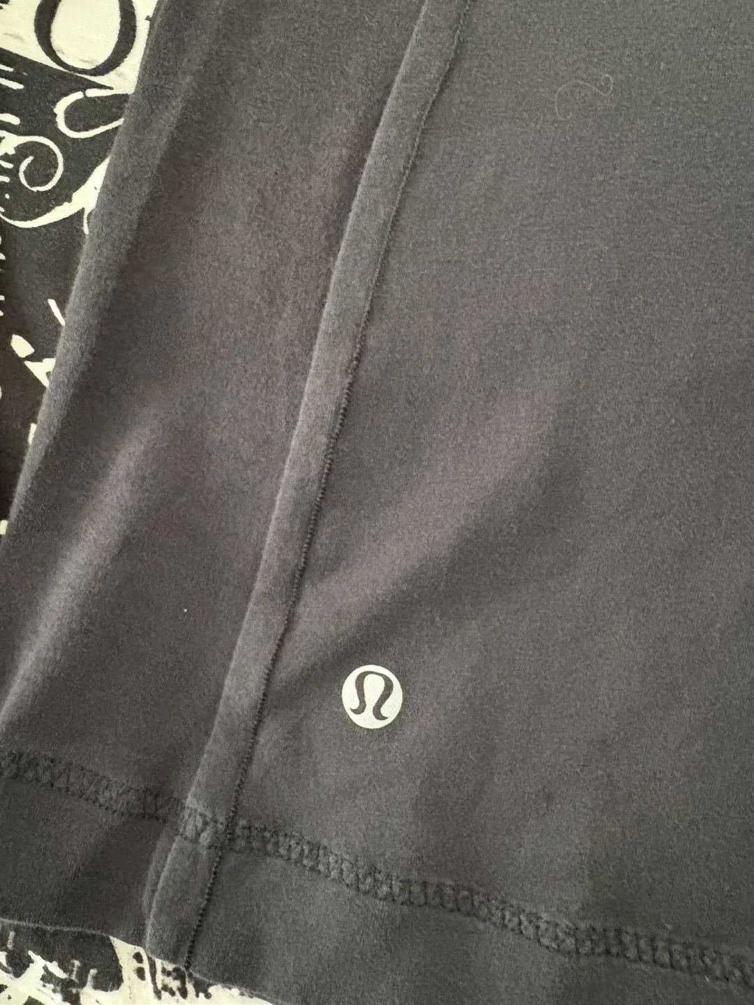Lululemon Black Long Sleeve V-Neck Shirt image indicator(3)