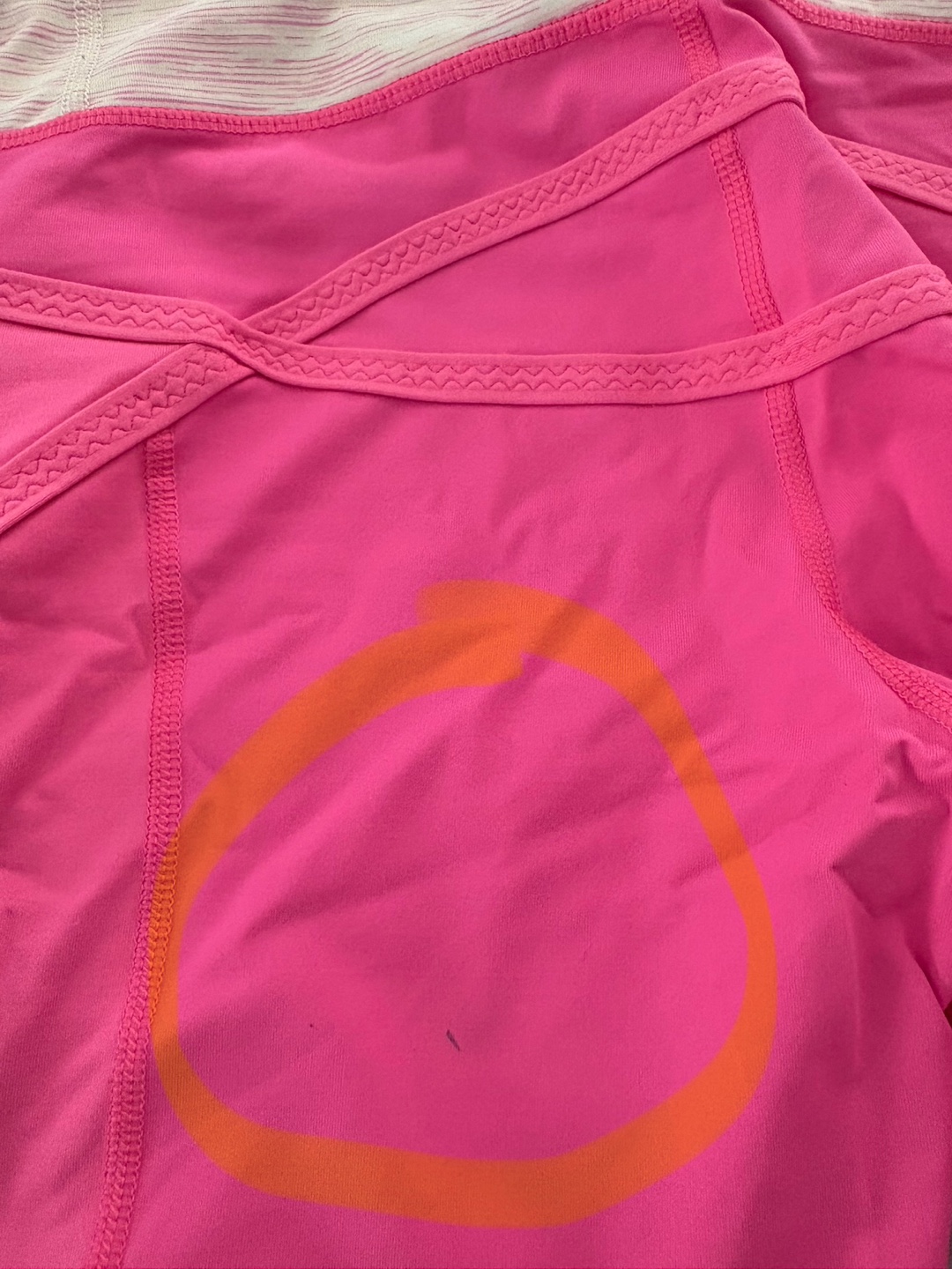 Lululemon Pink Running Crops - Size 6 - photo 5