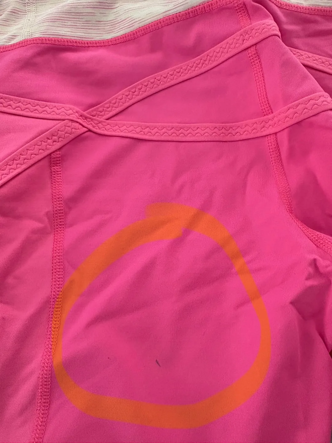 Lululemon Pink Running Crops - Size 6 image indicator(5)