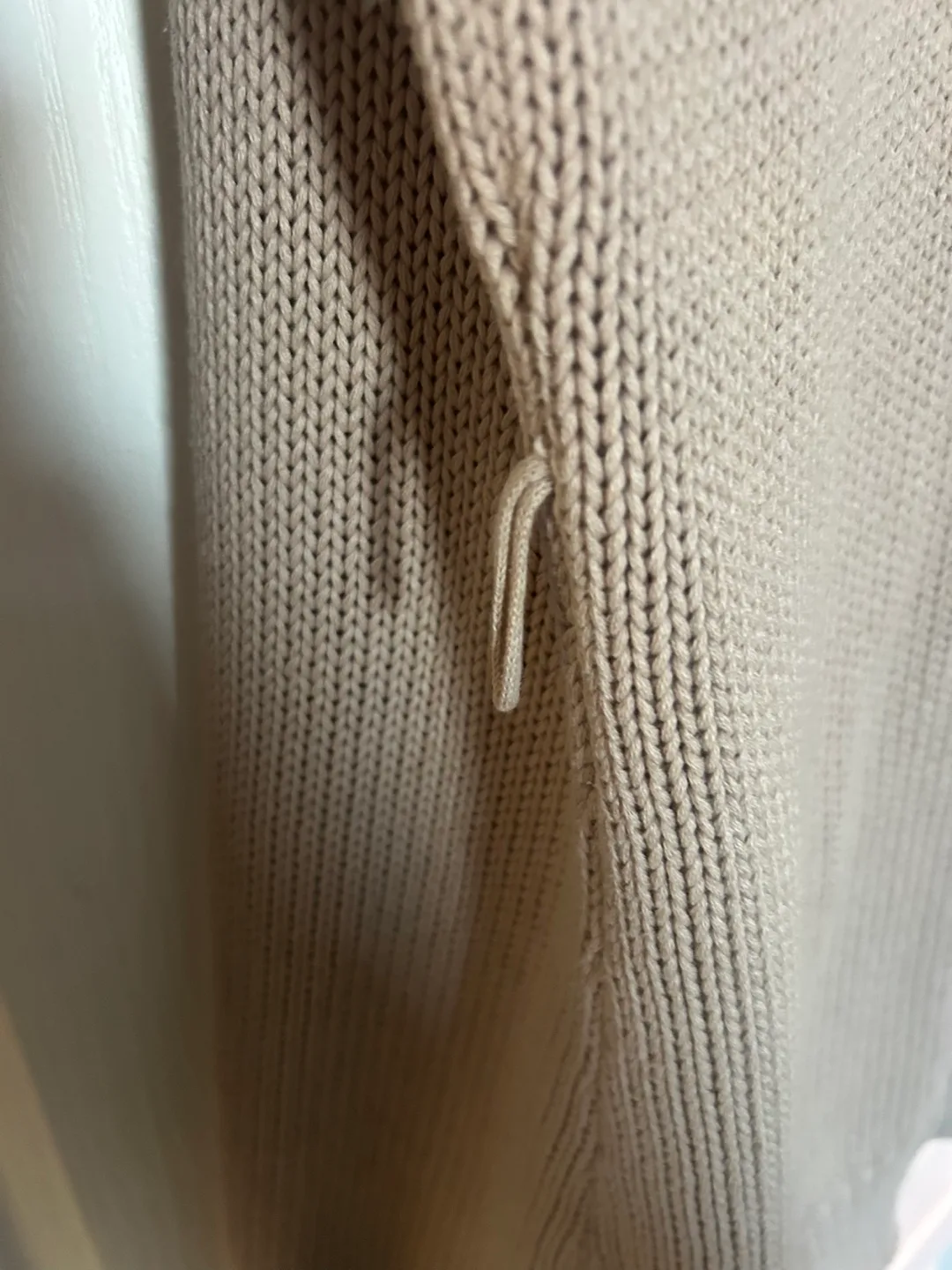 Forever New Beige Knit Cardigan Size 6 image indicator(4)