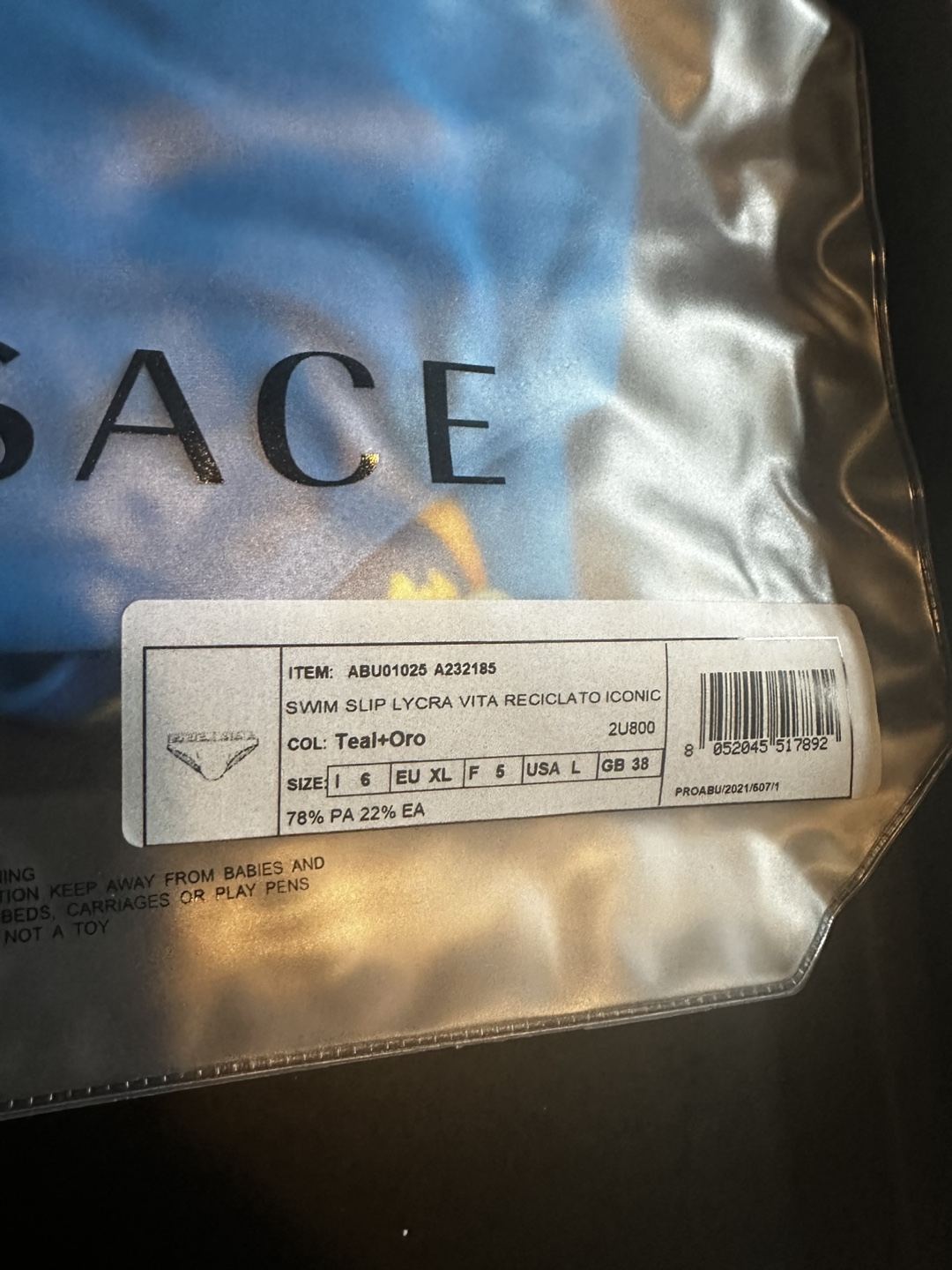 Versace Men's Swim Briefs - Brand New! - photo 4