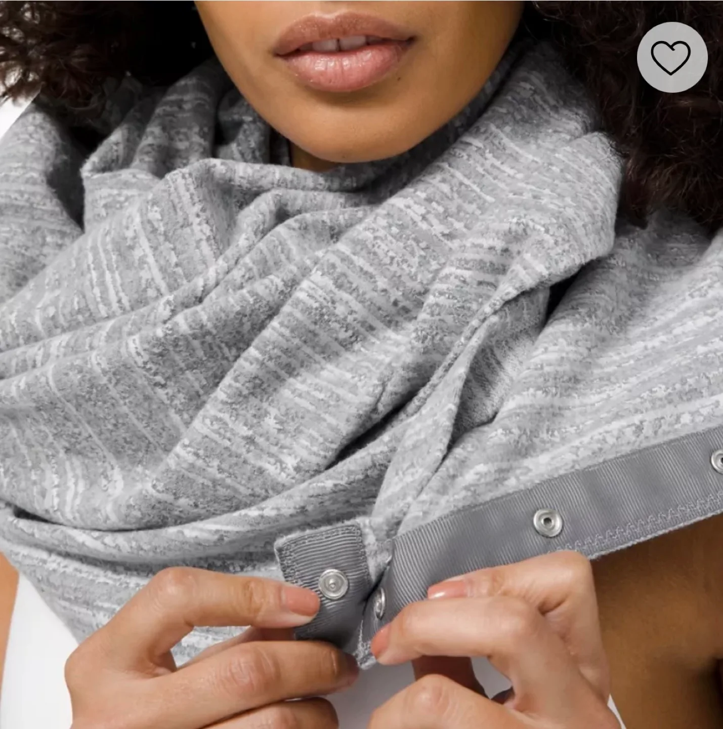 Lululemon Scuba Wrap - Grey Heather image indicator(5)