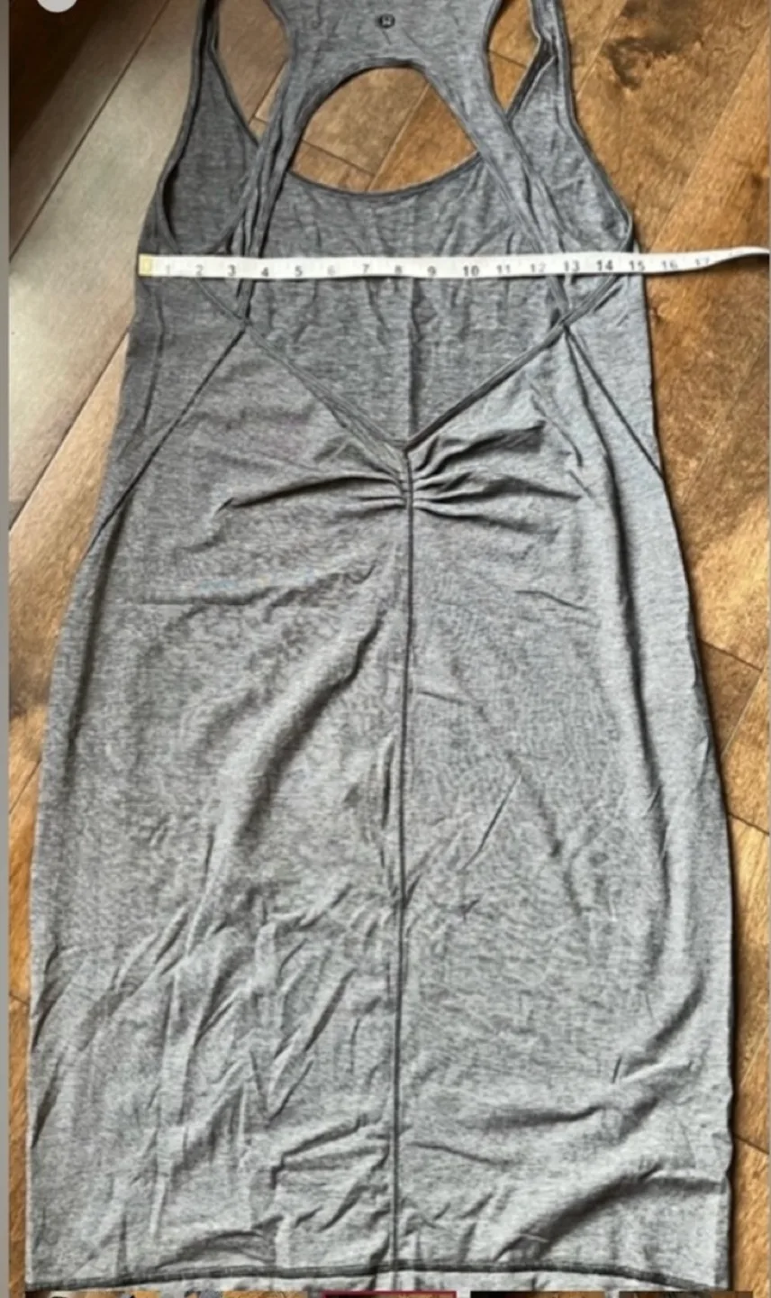 Lululemon Go for It dress - Grey Heather image indicator(3)