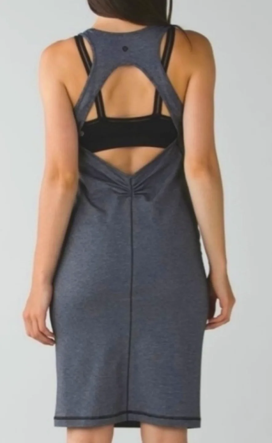 Lululemon Go for It dress - Grey Heather image indicator(2)