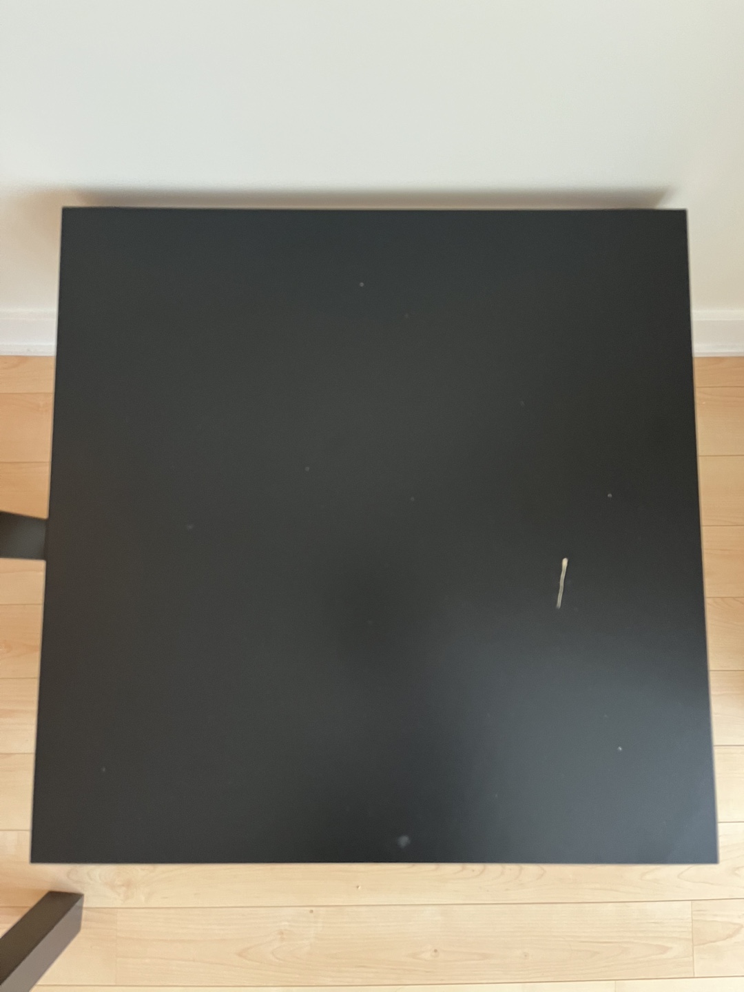 Pair of Black IKEA Lack Side Tables - photo 3