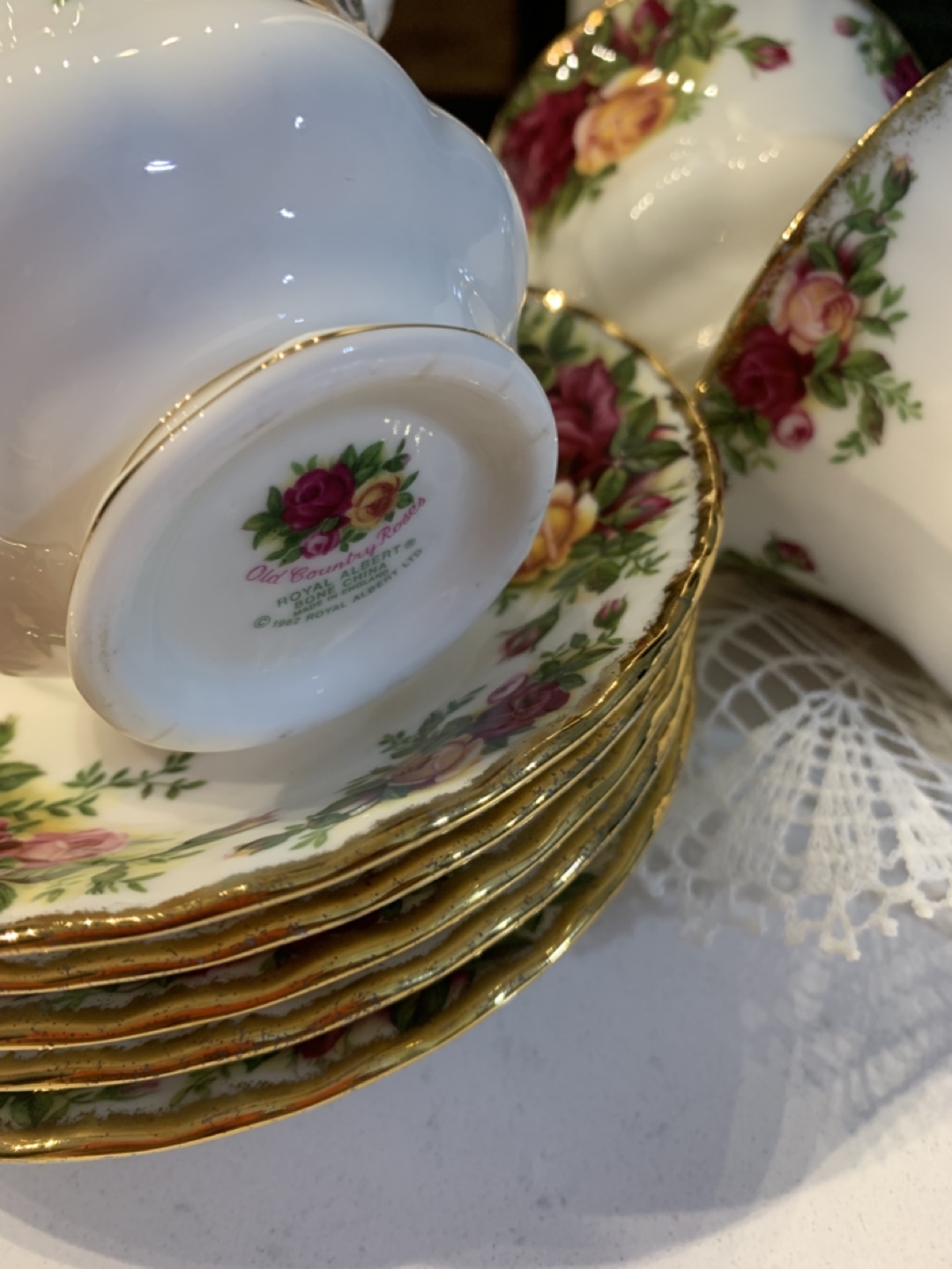 Royal Albert Old Country Roses Teacups and Saucers - photo 5