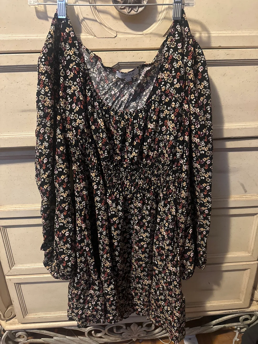 Floral Mini Dress Size XL image indicator(2)