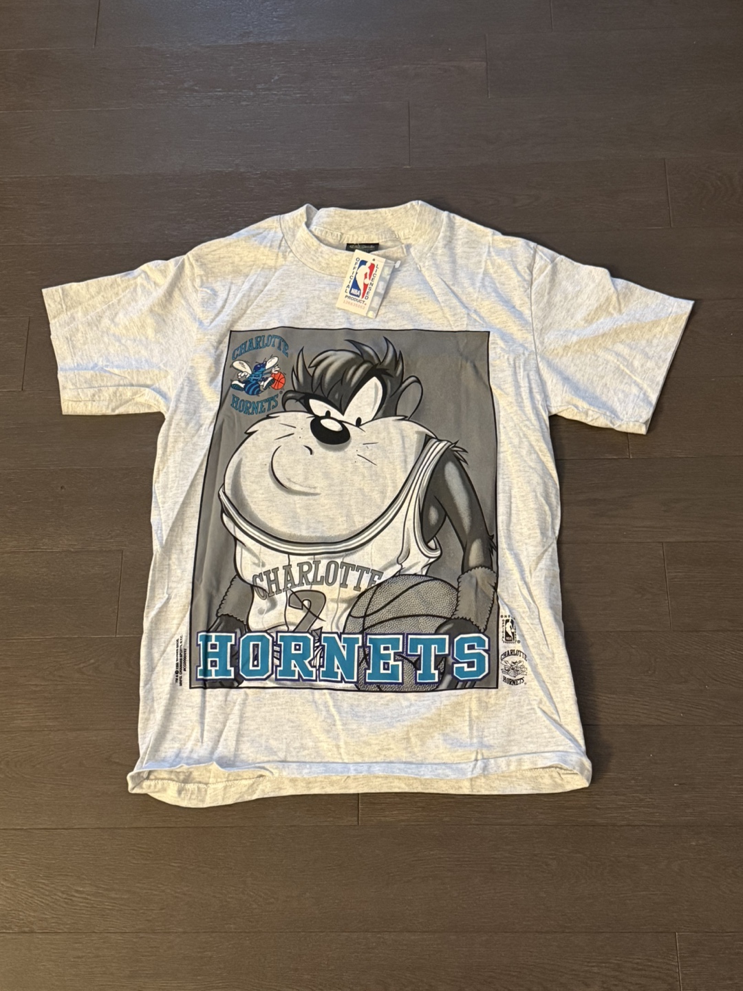 Vintage Charlotte Hornets Taz T-Shirt - Size M