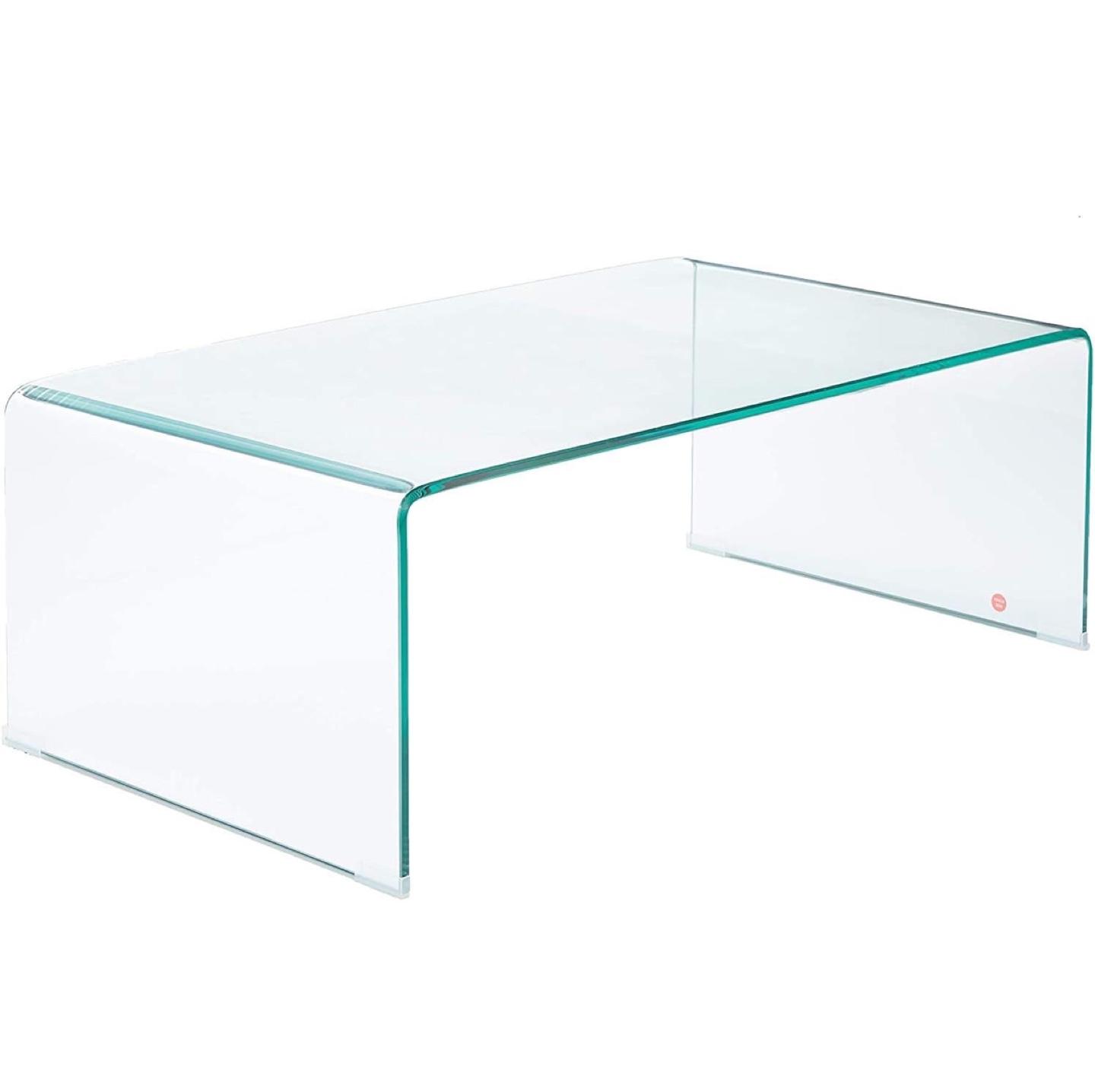 Clear Glass Coffee Table (waterfall style) - photo 3