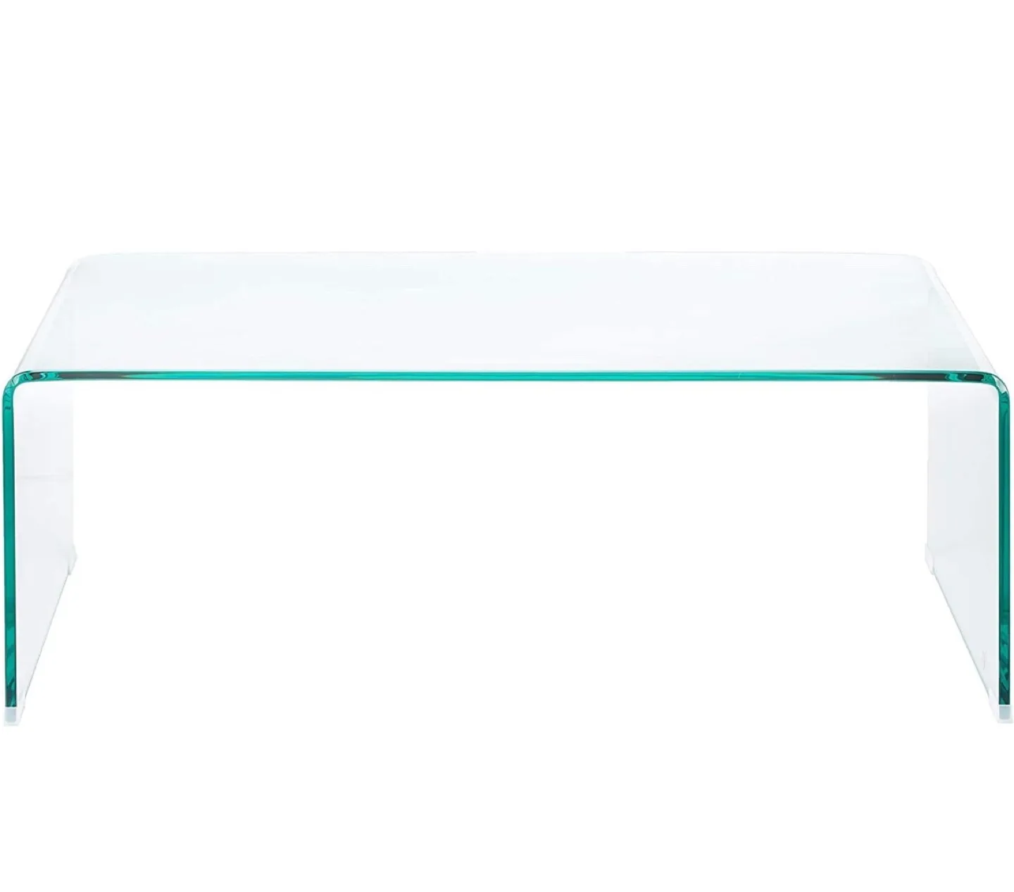 Clear Glass Coffee Table (waterfall style) image indicator(4)
