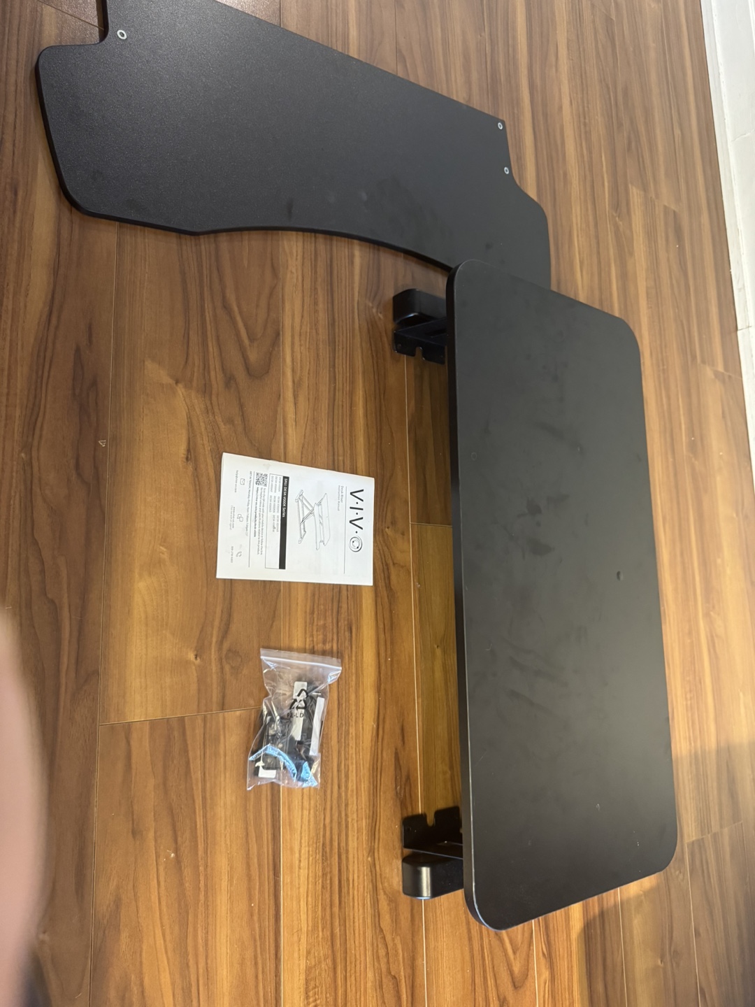 Height Adjustable Sit to Stand Riser, with Wide Keyboard Tray - photo 3