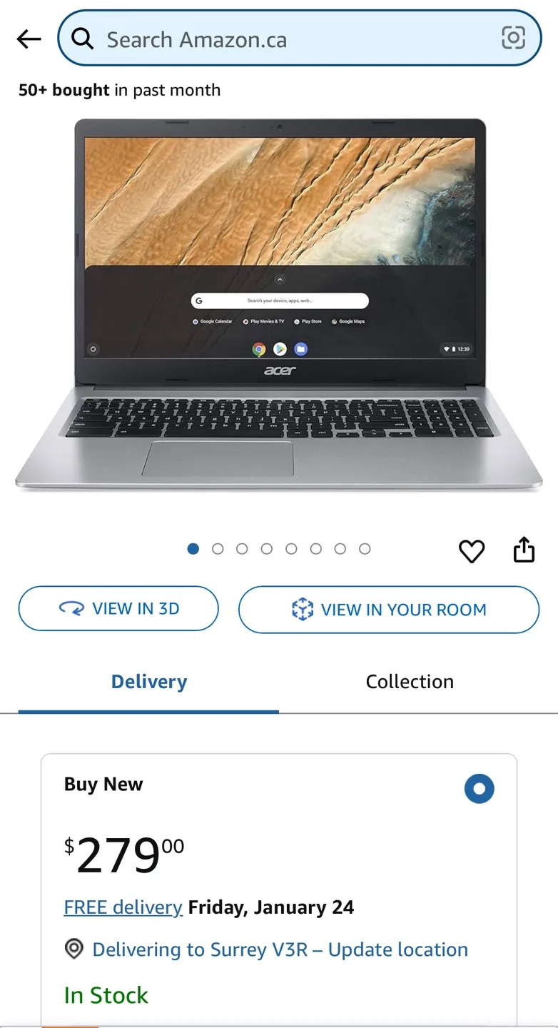Acer Chromebook 314 - New in Box image indicator(4)