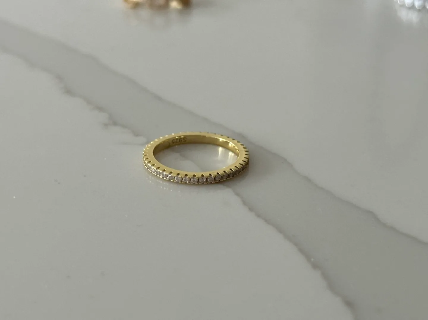 Gold-plated and Sterling Silver Ring Stack Set from Objekts image indicator(6)